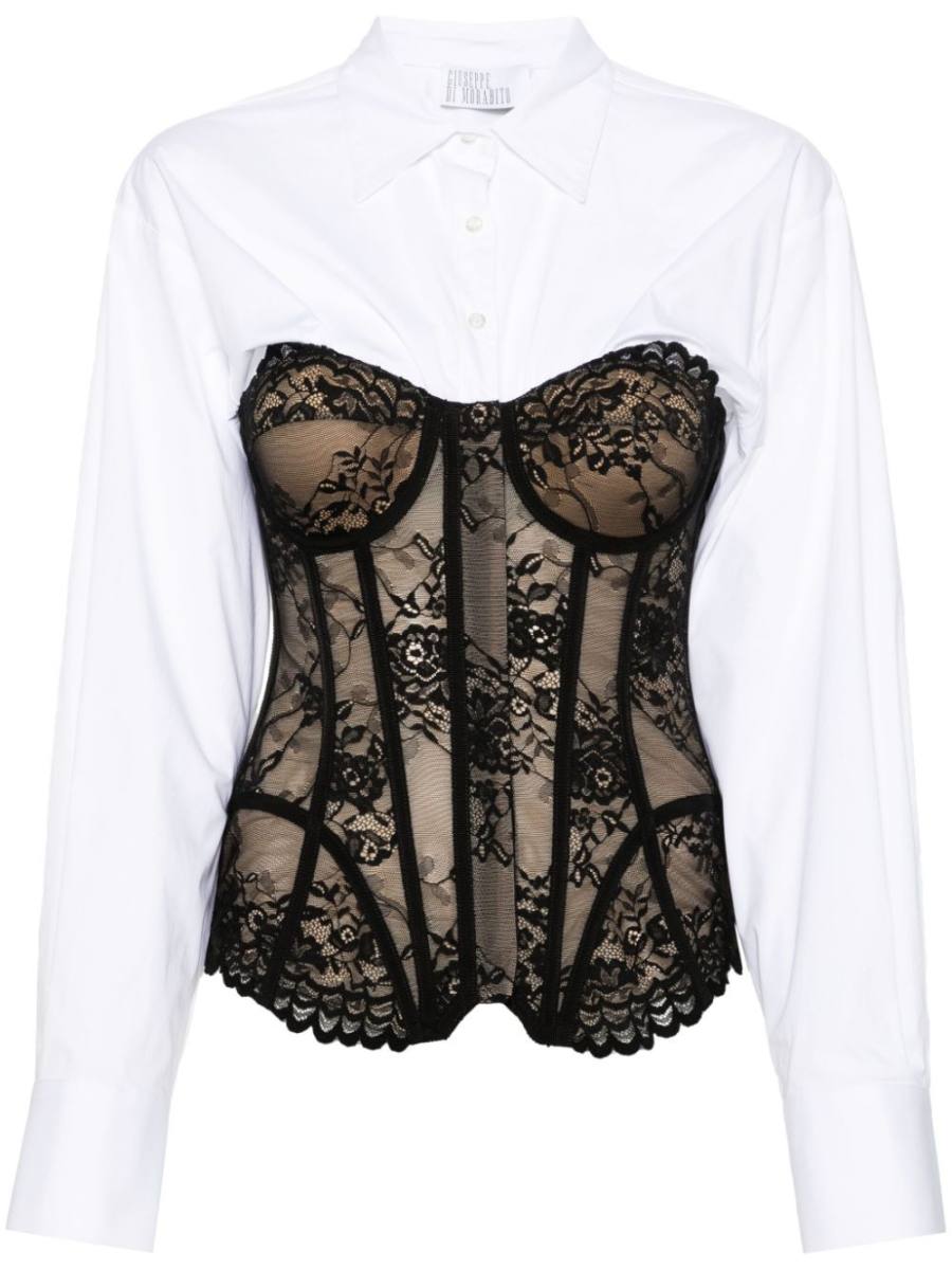 corset-style shirt