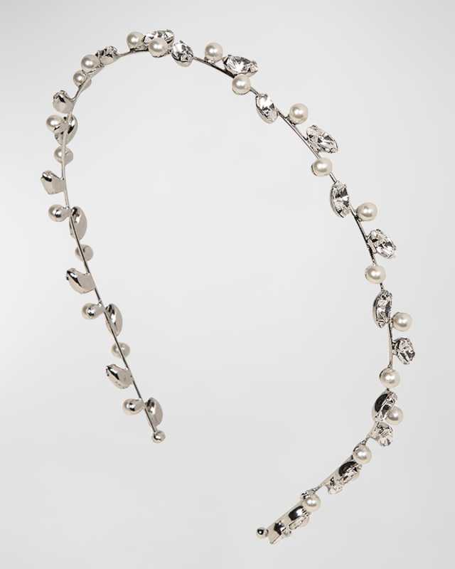 Lina Pearly Skinny Headband