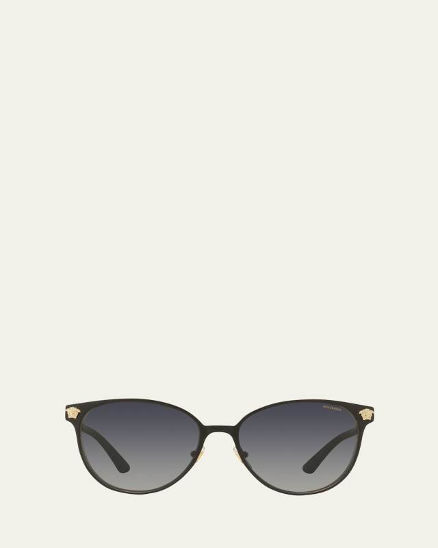 Polarized Medusa Head Round Sunglasses