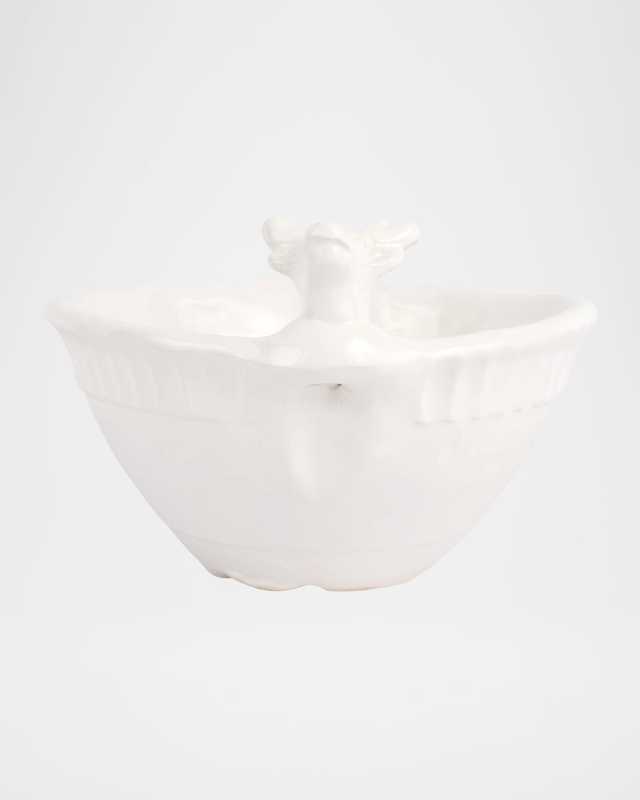 Pietra Natale Figural Deer Deep Bowl