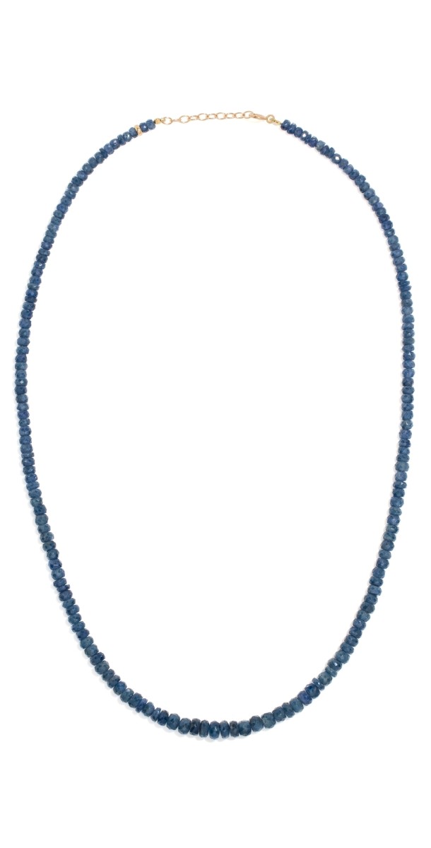 JIA JIA September Sapphire Beaded Necklace Sapphir
