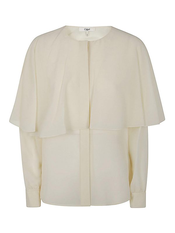 Chloe' Blouse - Blanc