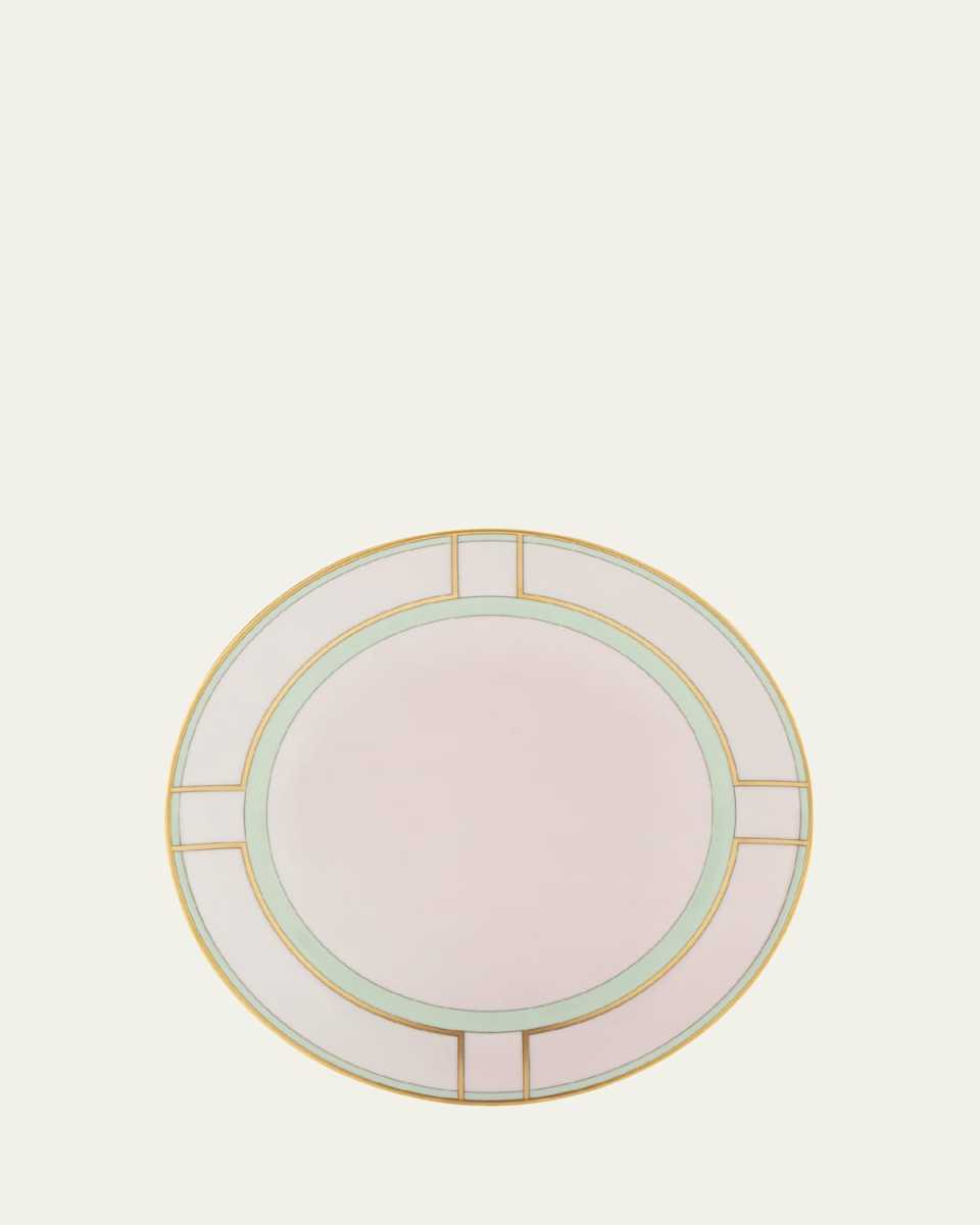 Diva Dessert Plate, Rosa