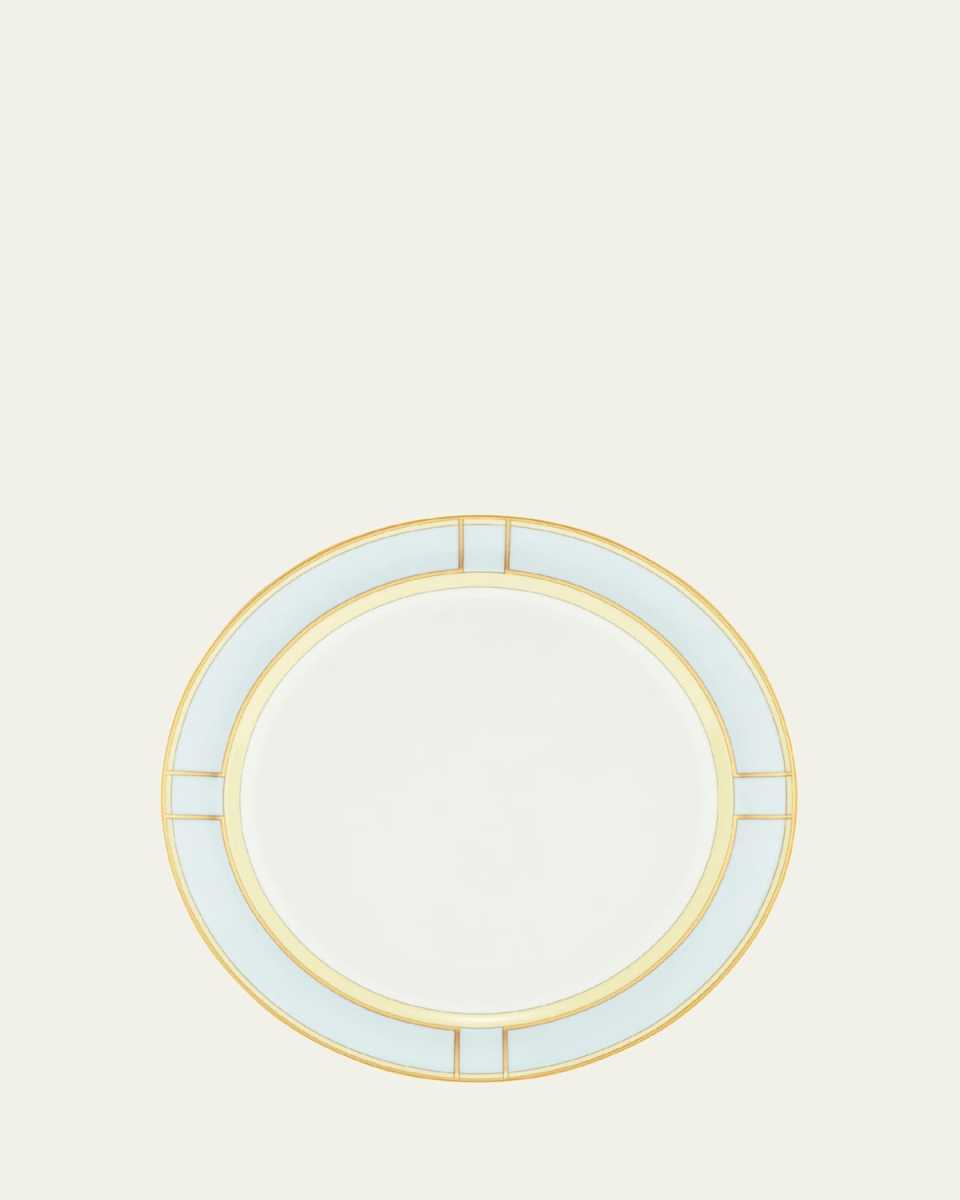 Diva Dinner Plate, Celeste