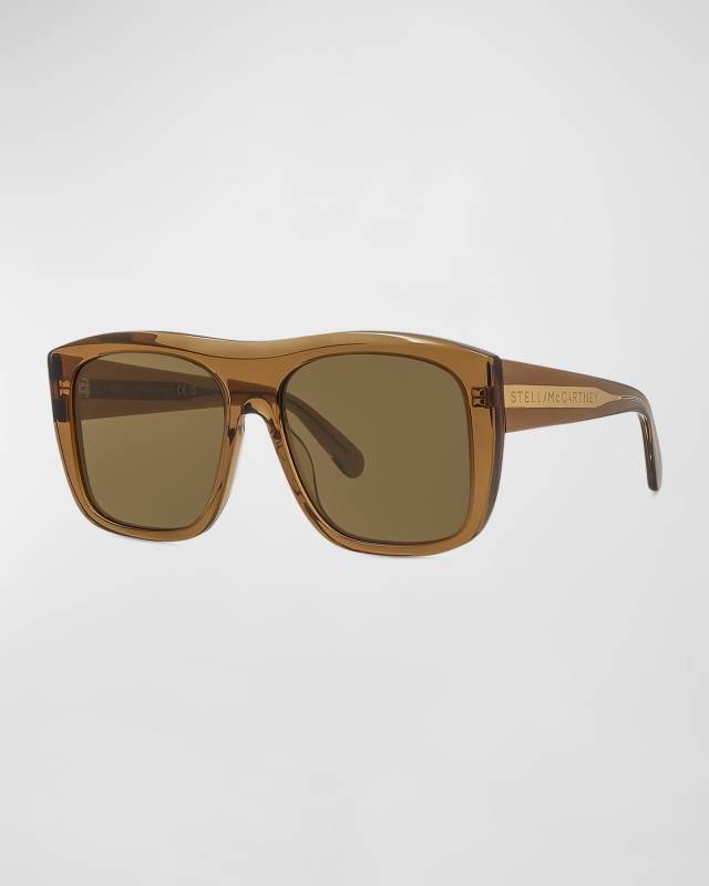 Acetate Square Sunglasses