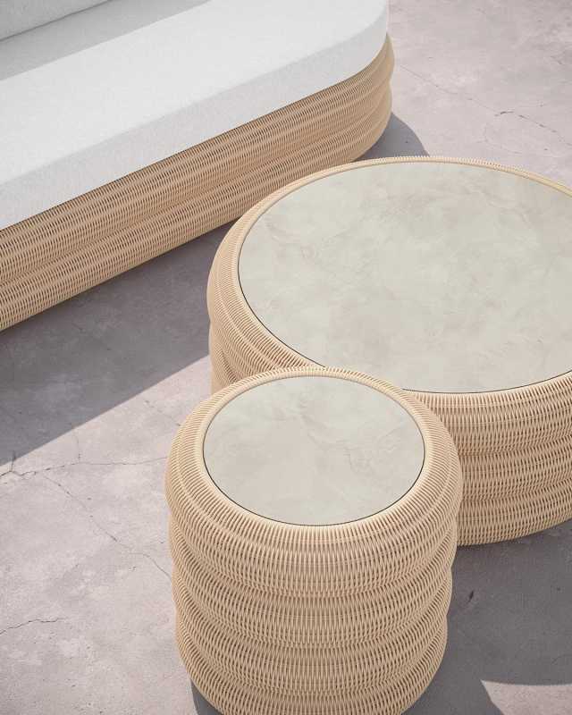 Texoma Side Table - Albarium Dekton Top
