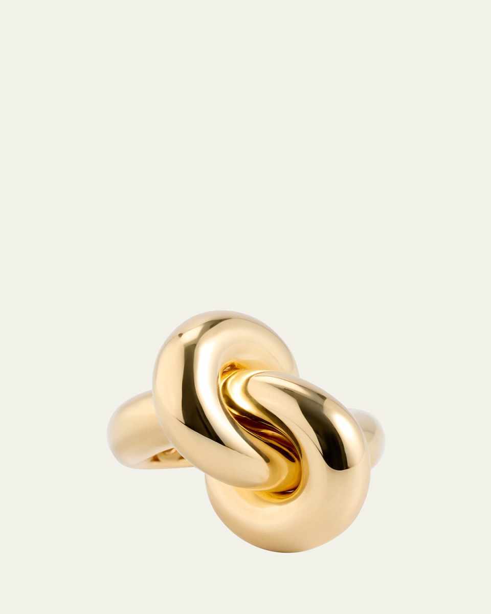 18K Yellow Gold The Legacy Knot Big Ring