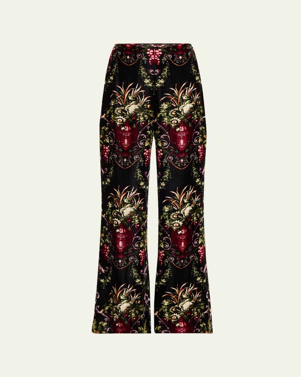 Firenze High-Rise Flare Pants