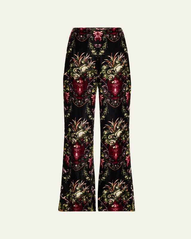 Firenze High-Rise Flare Pants