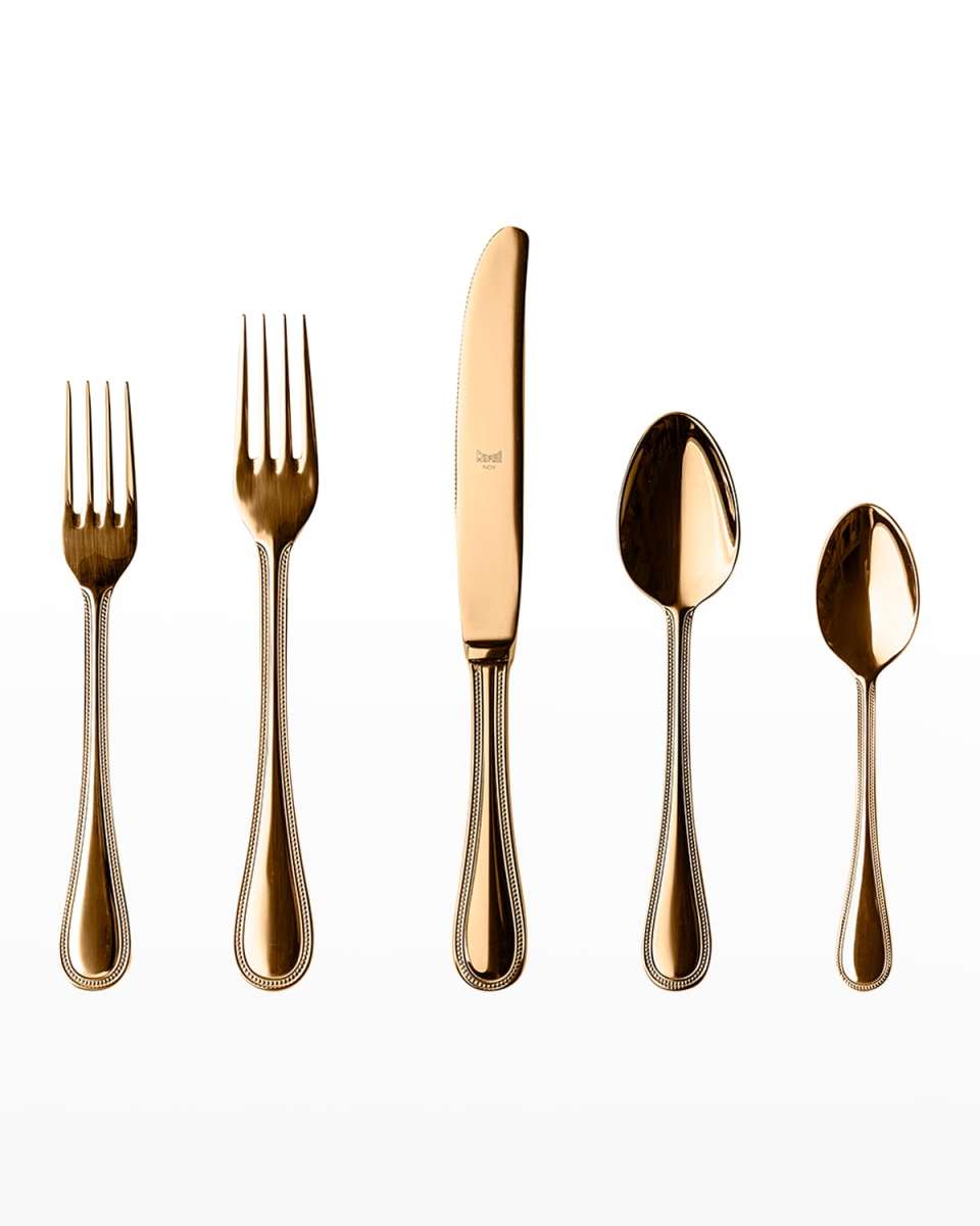 Perla Oro 5-Piece Place Setting Set