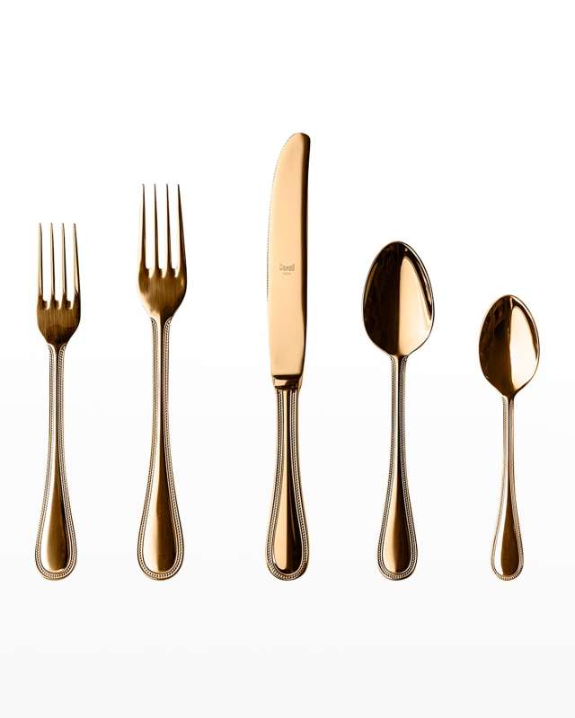 Perla Oro 5-Piece Place Setting Set