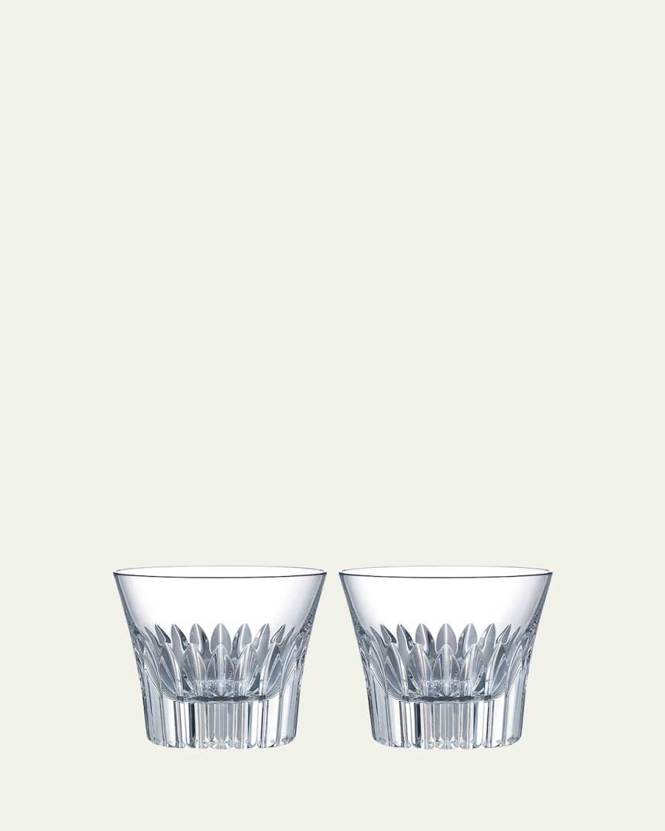 Everyday Crystal Old-Fashioned Tumblers, Set of 2