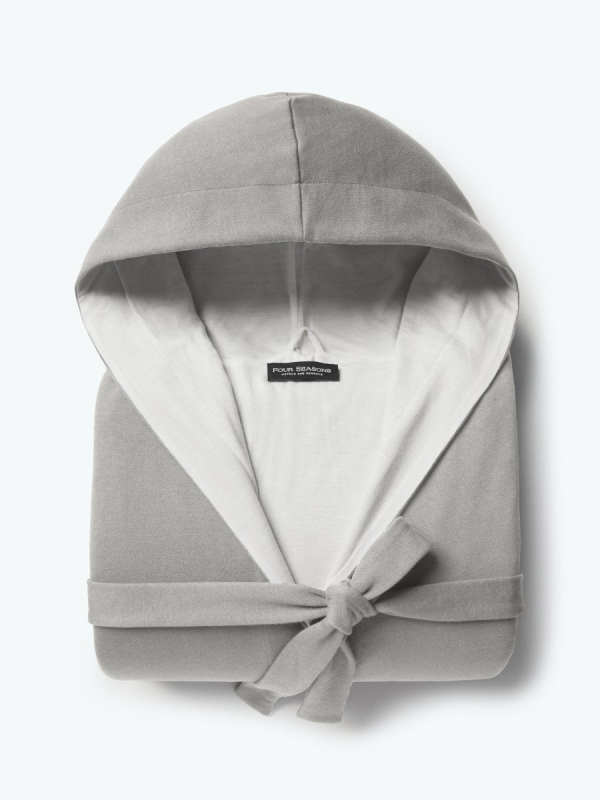 Hooded Robe - Hampshire Charcoal /