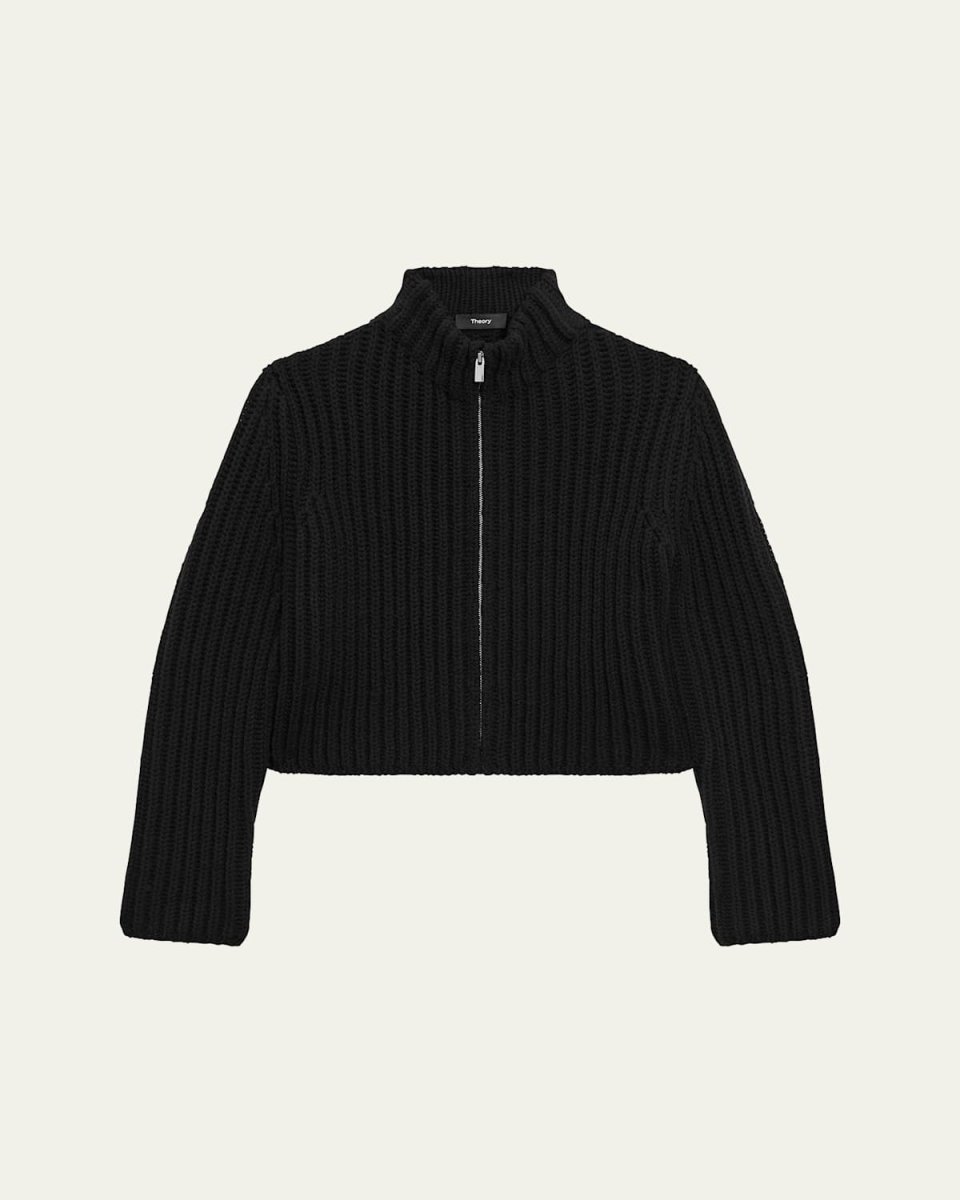 Zip-Up Cardigan
