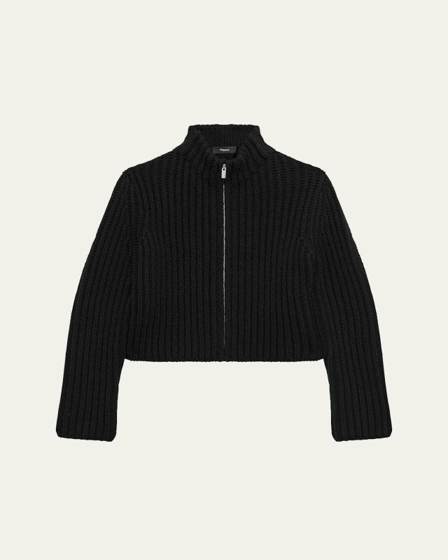 Zip-Up Cardigan