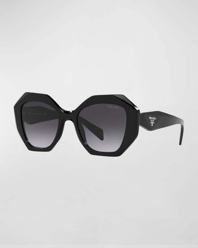 Geo Acetate Butterfly Sunglasses