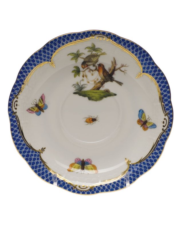 Rothschild Blue Motif 10 Tea Saucer