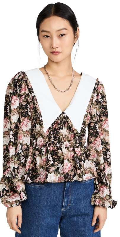 En Saison Kiko Blouse Black