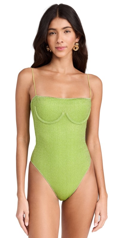 Oseree Lumire Underwired Maillot Lime