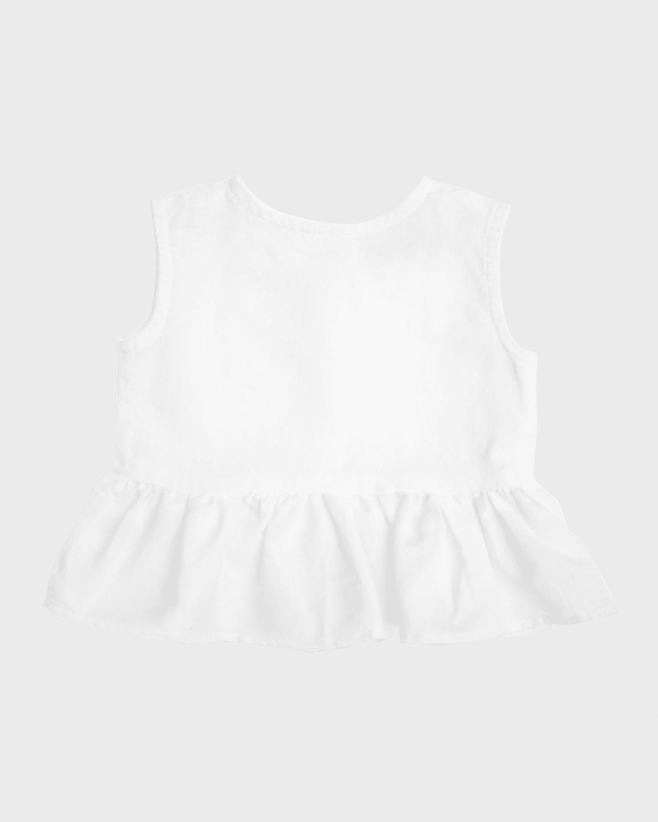 Girl's Peplum Top, Size Newborn-24