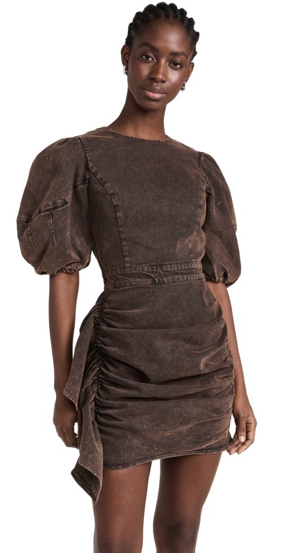 RHODE Pia Dress Mocha
