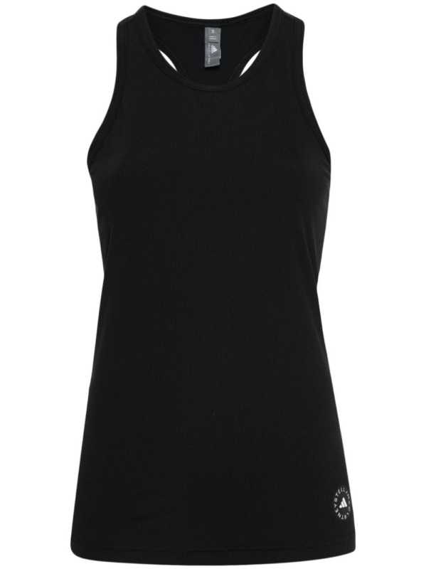 fine-ribbed tank top