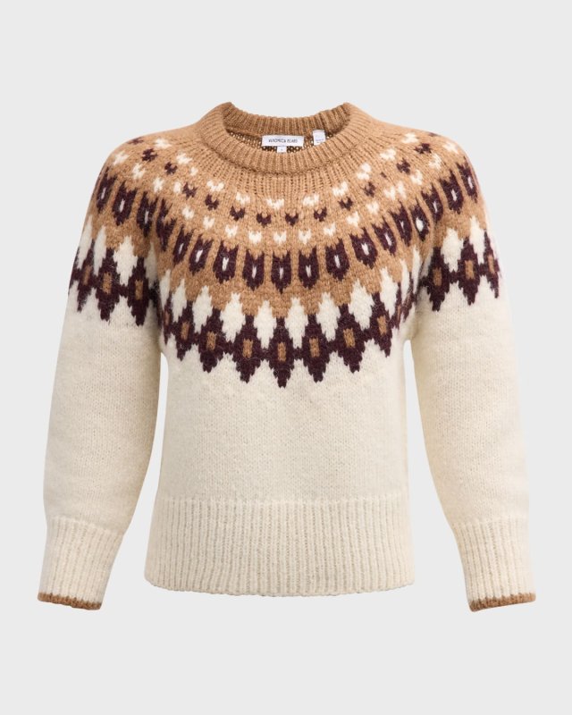 Anne Fair Isle Pullover Sweater