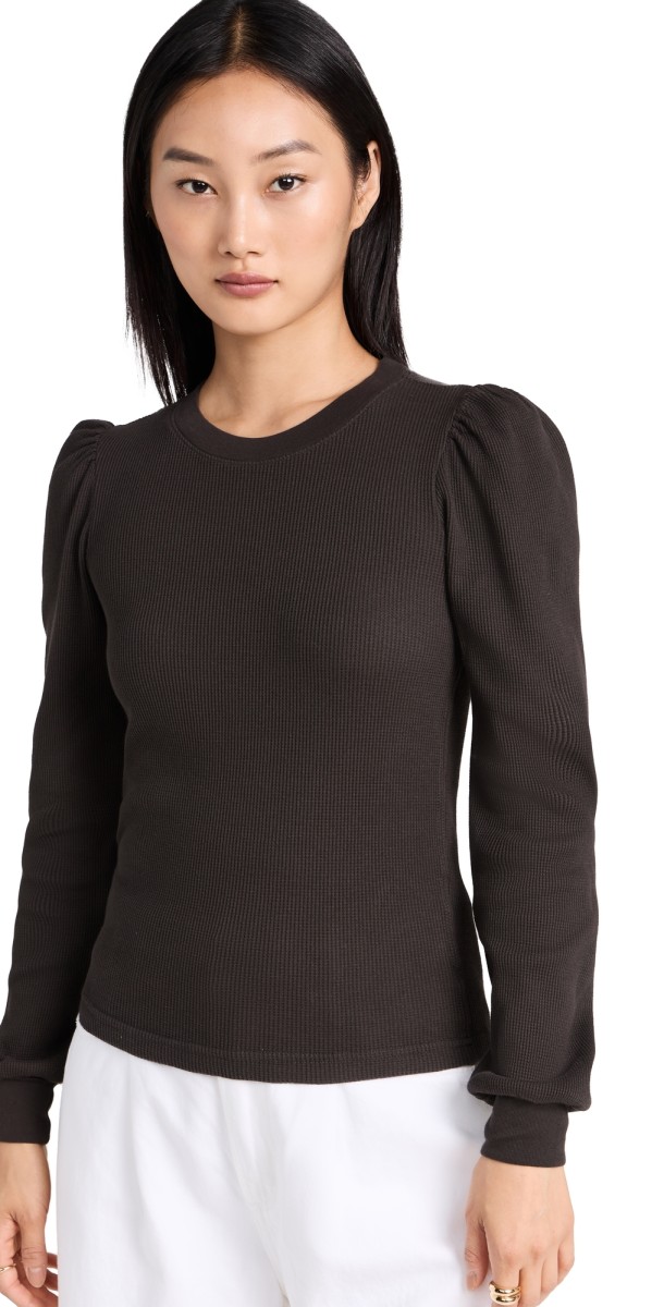 AMO Girly Thermal Top Espresso
