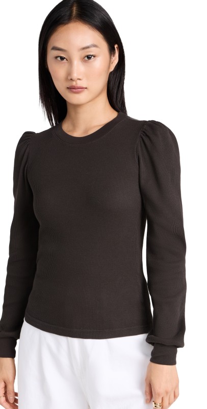 AMO Girly Thermal Top Espresso