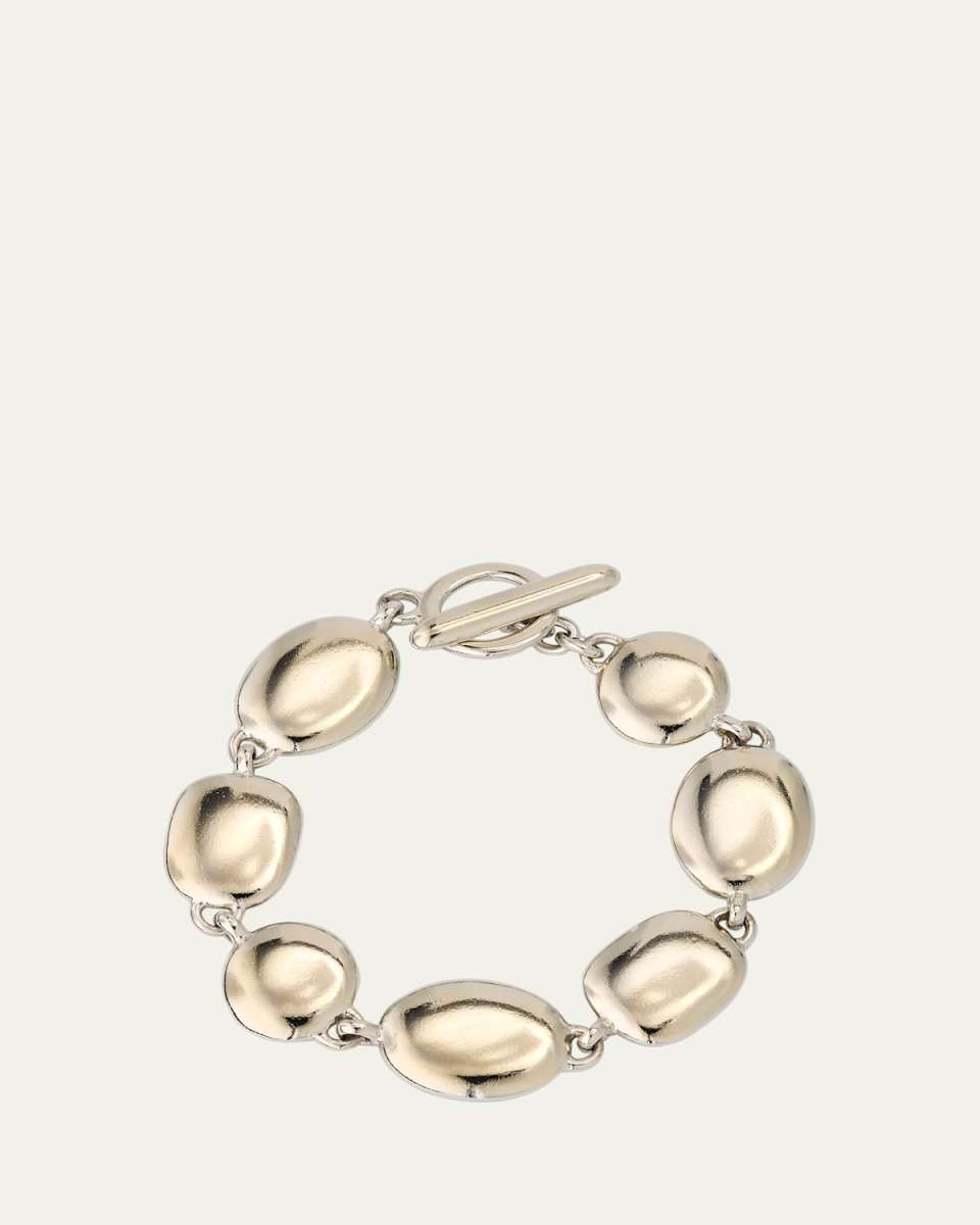 Faye Silver Nugget Bracelet