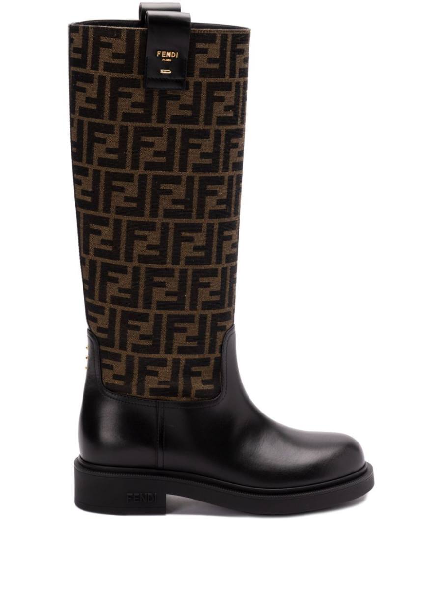 35mm FF jacquard boots