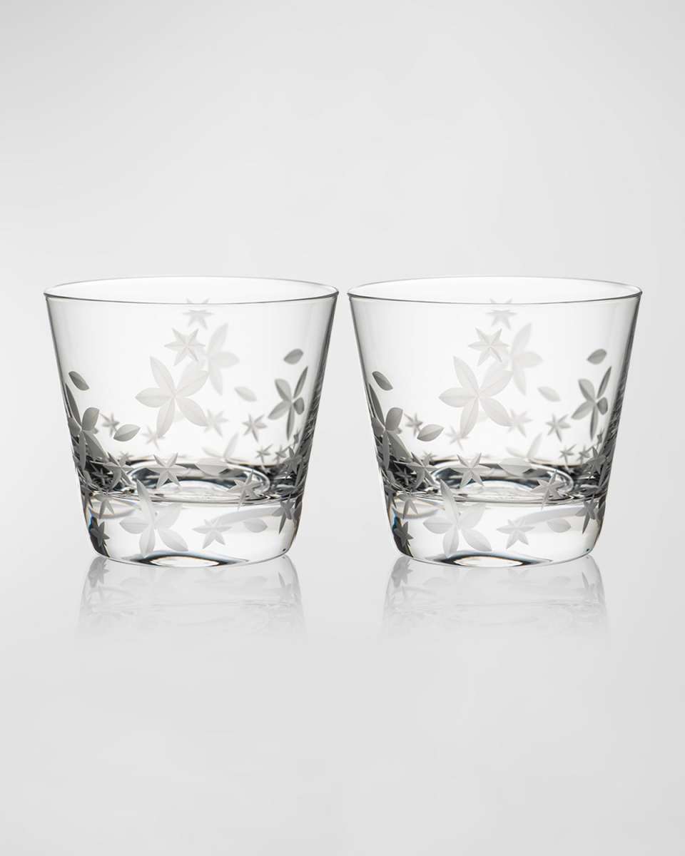Chatham Bloom Tumbler Glasses, Set of 2