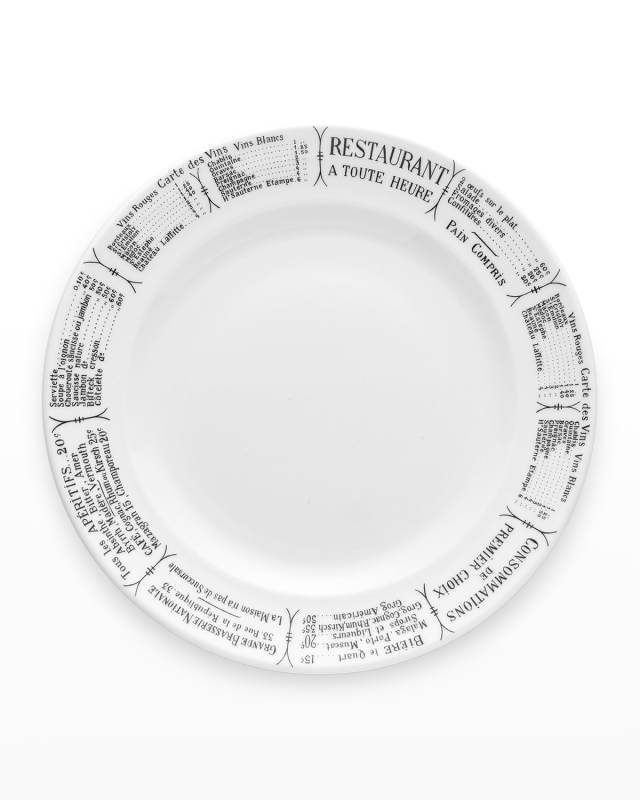 Brasserie Set Of 4 Dinner Plates - 10.5"