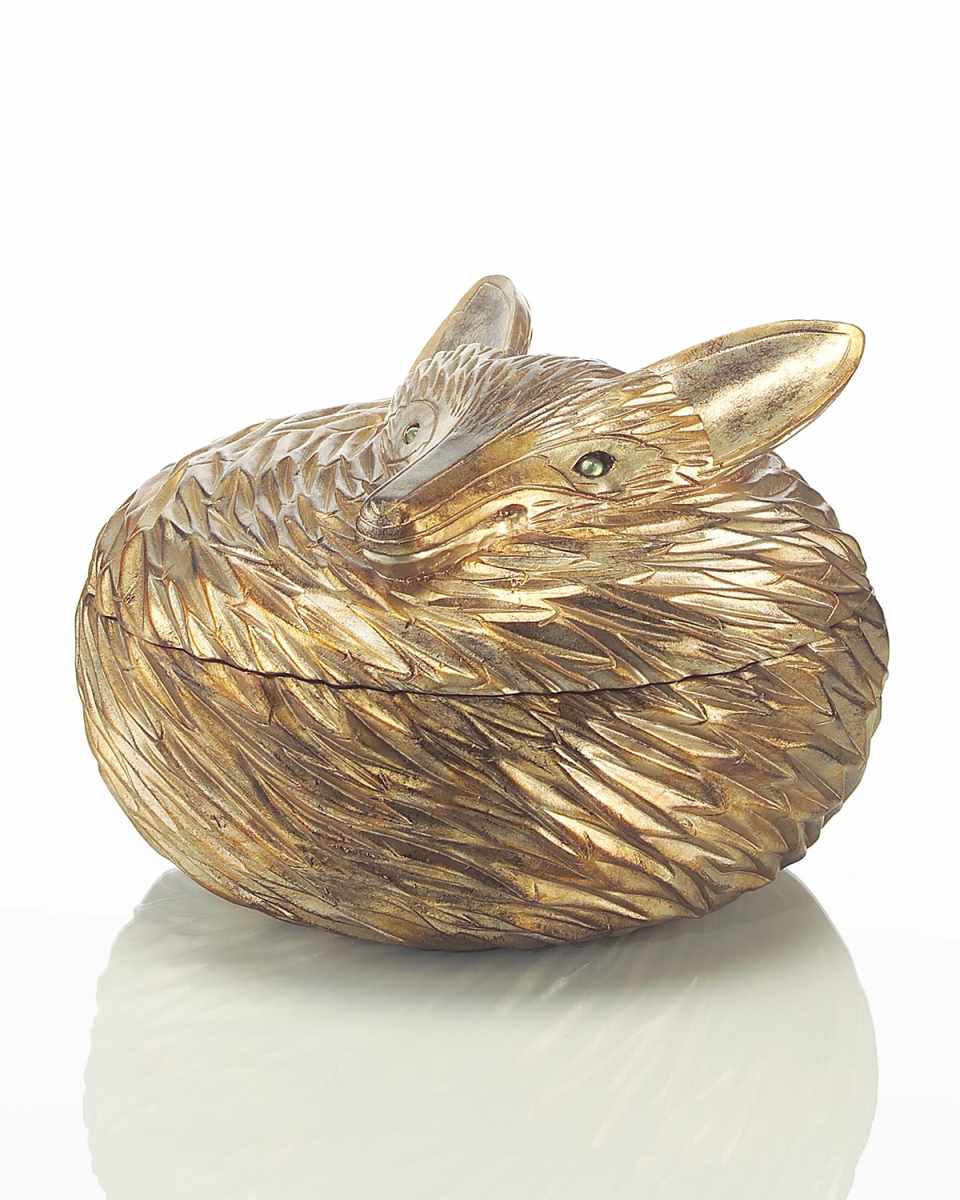Ant Silver Leaf Fox Box