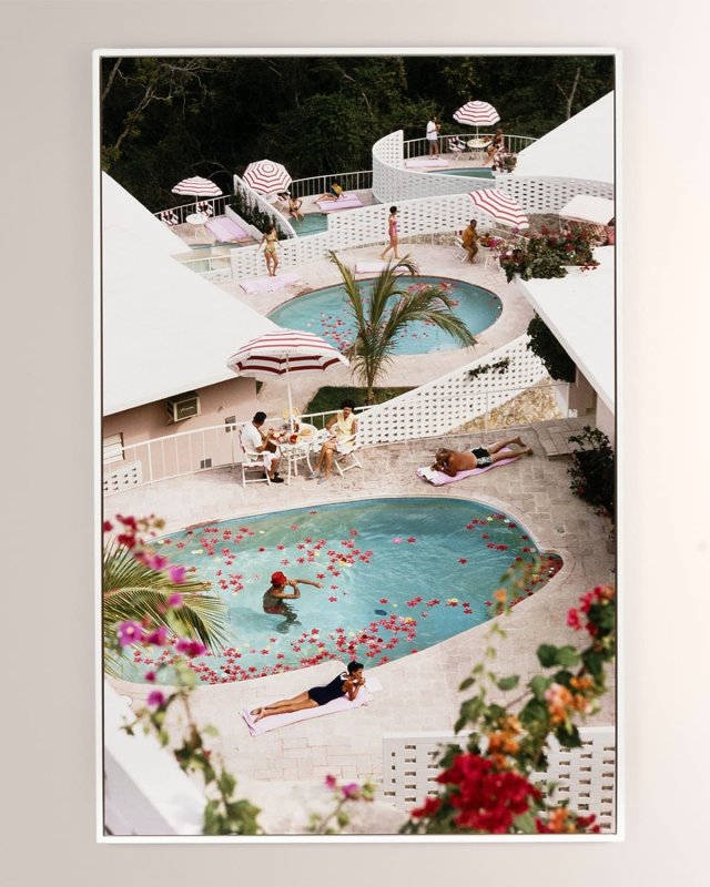 "Las Brisas Hotel" Chromaluxe by Slim Aarons
