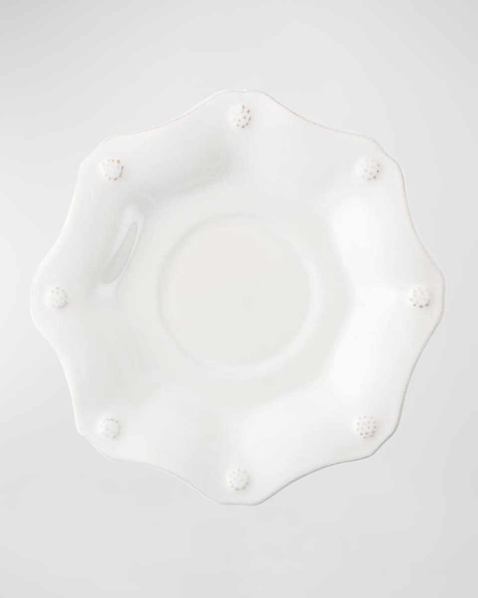 Berry & Thread Whitewash Scallop Saucer