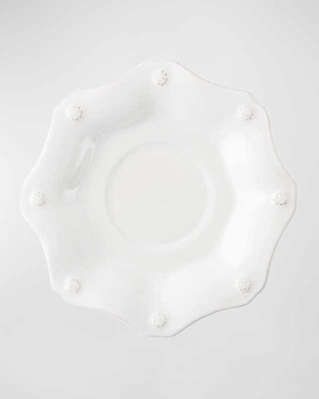 Berry & Thread Whitewash Scallop Saucer