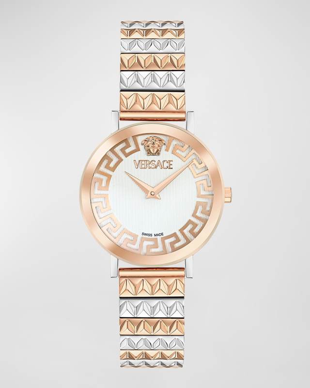 35mm Daedalus Watch with Bracelet Strap, Two Tone