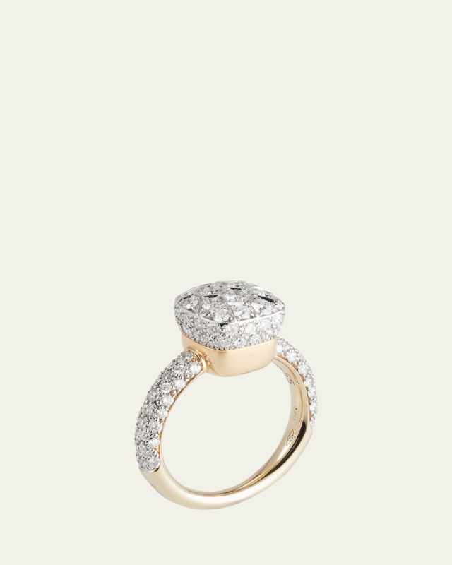 Nudo Classic 18k Gold and Diamond Ring
