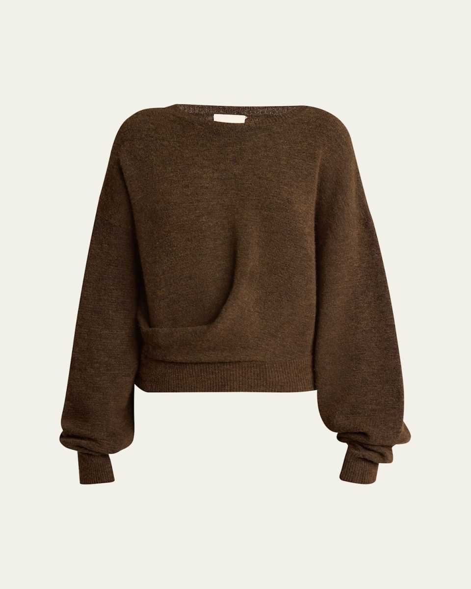 Kingston Soft Knit Draped Sweater