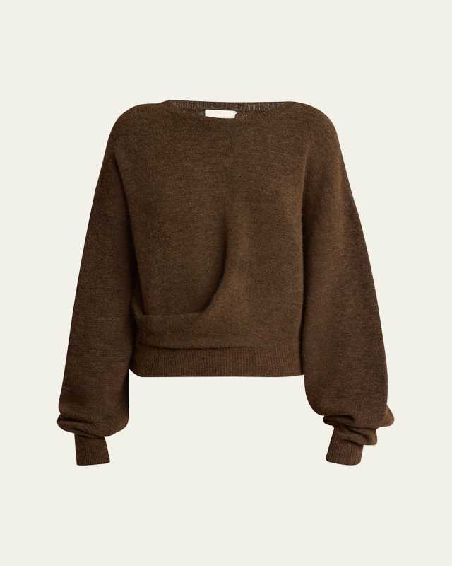 Kingston Soft Knit Draped Sweater