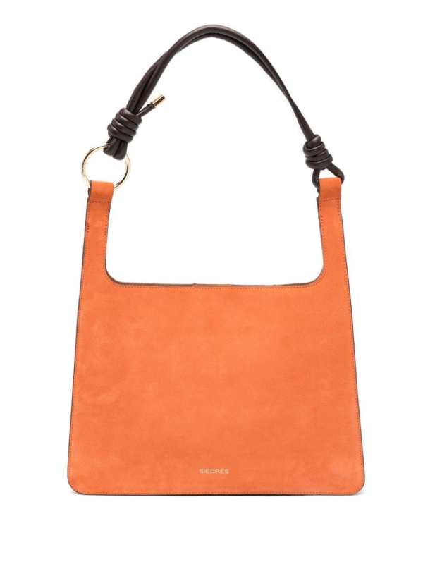 Galli suede shoulder bag