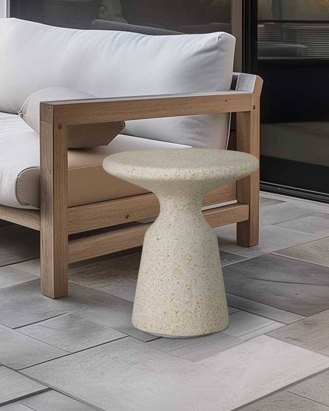 Thin Mushroom Terrazzo Stool/Table