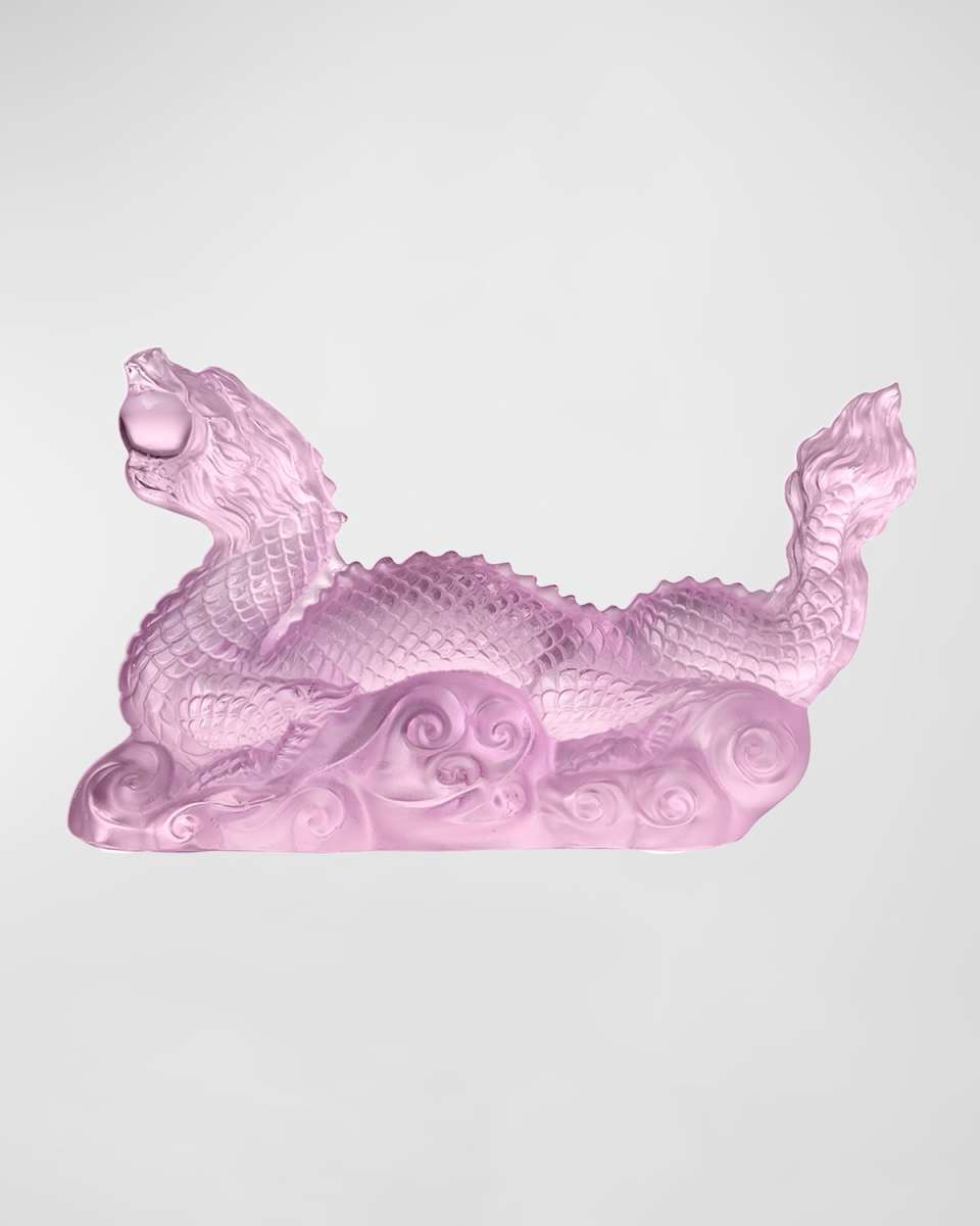 Dragon Tianlong Sculpture, Pink