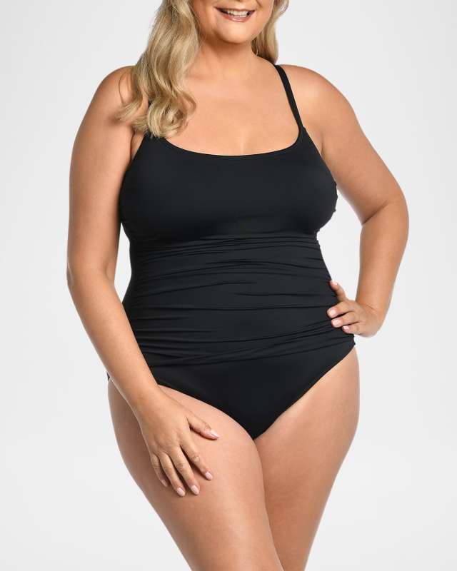Plus Size Island Goddess Lingerie One-Piece Swimsuit
