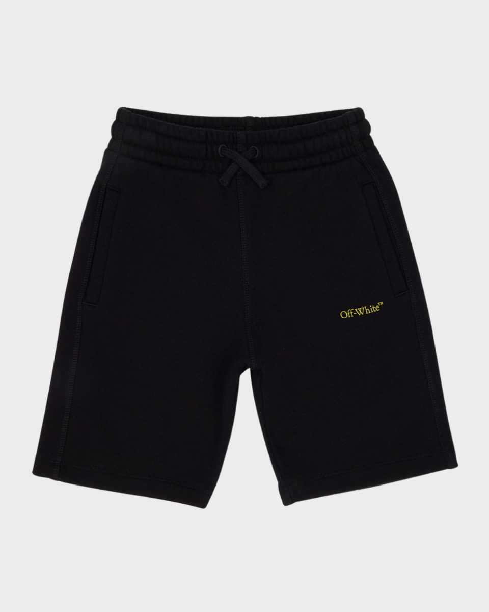 Boy's Arrow Diagonal Graphic Sweat Shorts, Size