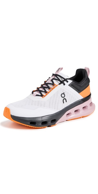 On Cloudnova X Sneakers Frost/Orange