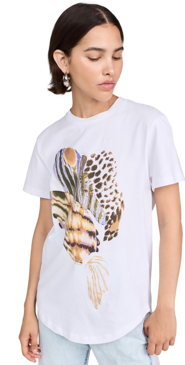 Isabel Marant Étoile Edwige Tee White