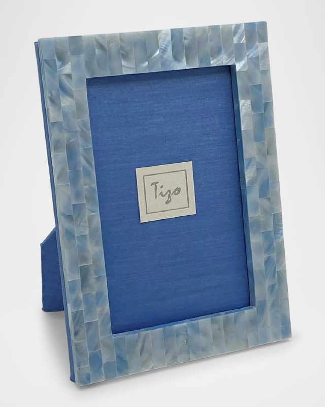 MOTHER OF PEARL FRAME, 4" x 6"