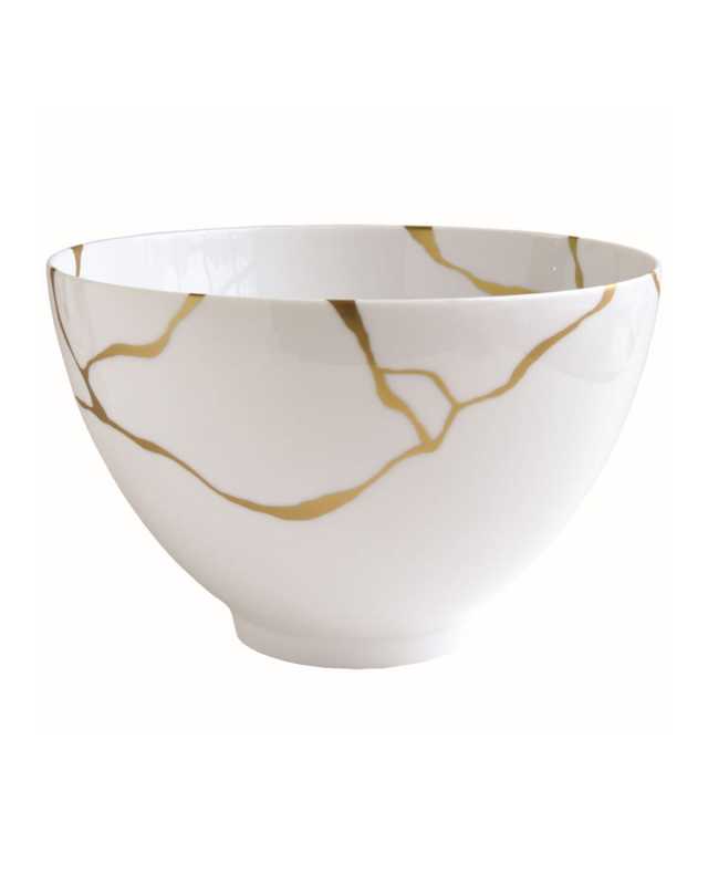 Kintsugi Deep Salad Bowl, 10"
